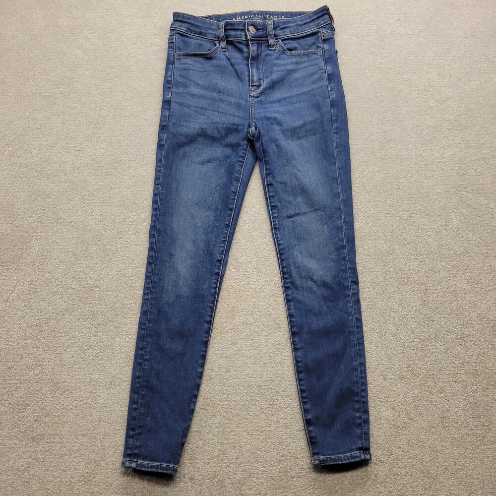 American Eagle Women’s High Rise Jegging Size 2 Short Next Level Stretch Jeans